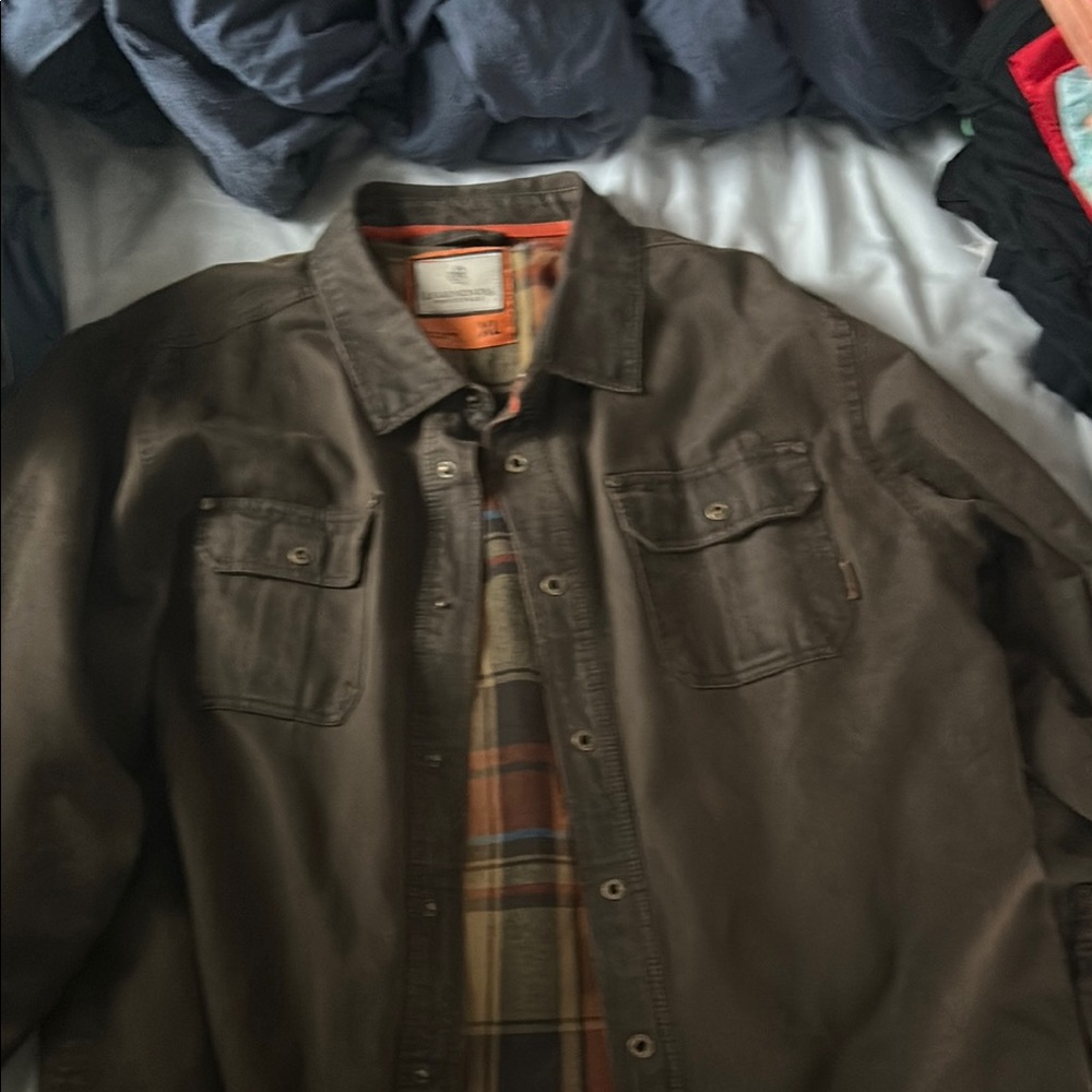 Legendary Whitetails Brown Lightweight Shirt Jacket